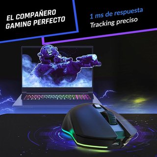 KLIM Blaze Pro Raton inalámbrico Base RGB 6000 DPI