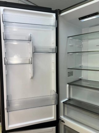 Nevera Combi Hoover No Frost inox