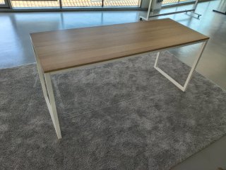 Mesa madera y metal 160x60