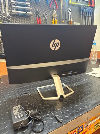 Monitor HP 24f Plata y Negro