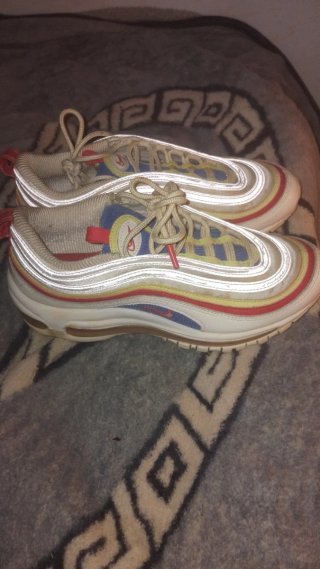 Nike Air Max 97 Beige/Rojo