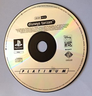 PS1 Disney Tarzan Platinum - Solo disco 🇩🇪