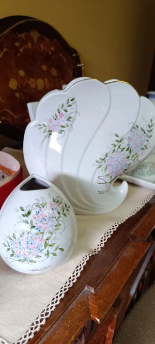 Due Vasi in Porcellana anni 50, Seltmann Weiden