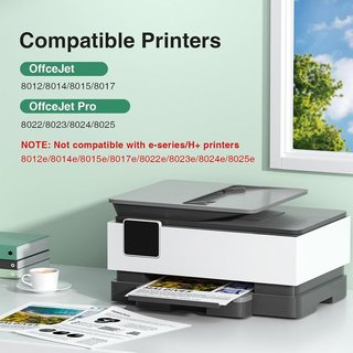 COLORFLY 912XL pack 5 HP OfficeJet Pro 8022