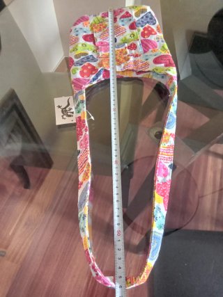 Borsa per bambini in tessuto con cuori