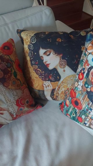 Set 3 Cuscini Arredo Klimt