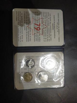 3 Carteras Pruebas Numismáticas. Sin circular