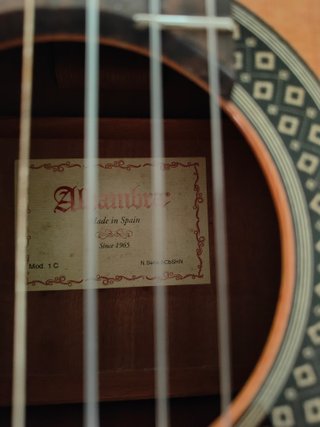 Guitarra Clásica Alhambra 1C