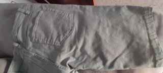Pantalón corto verde agua T 38