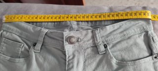 Pantalón corto verde agua T 38
