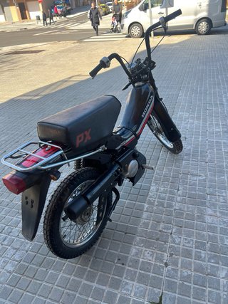Honda PX Moped Negra