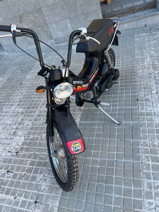 Honda PX Moped Negra