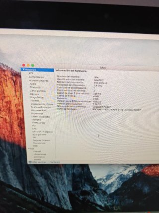Apple iMac 21 pulgadas A1418 2015
