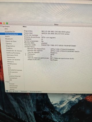 Apple iMac 21 pulgadas A1418 2015