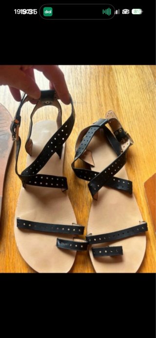 Lote 4 Sandalias Talla 41 Mujer Varias Marcas