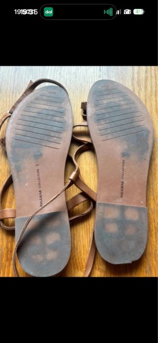 Lote 4 Sandalias Talla 41 Mujer Varias Marcas