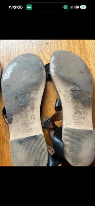 Lote 4 Sandalias Talla 41 Mujer Varias Marcas