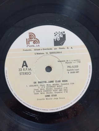 Vinilo Lone Star - Rock en directo