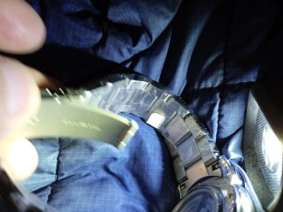 Reloj BG Automático Luna Oro Plata