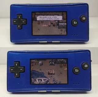 Nintendo Game Boy Micro + Cargador + Regalo (LEED)