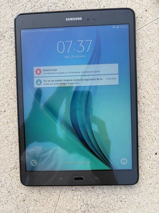 Tablet Samsung Negra