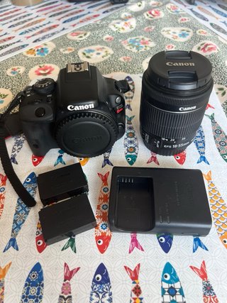 Canon EOS 100D Kit Negro