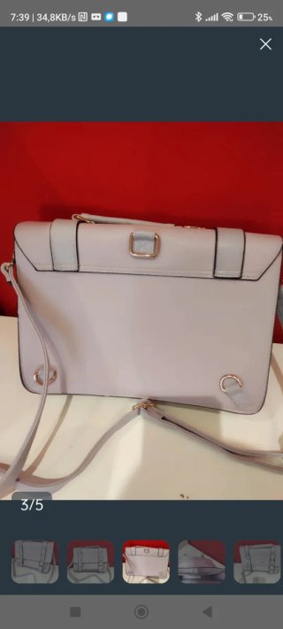 Bolso/ mochila malva