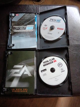 Pack Juegos PC Fútbol: PES, Football Manager