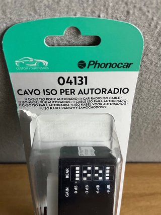 Adaptador ISO Phonocar 04131 para Autorradio