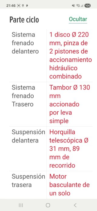 Honda SH Mode 2025 - 100km - Impecable