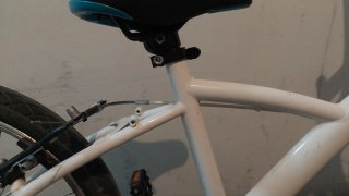 Bicicleta Decathlon 20 Blanca BTWIN