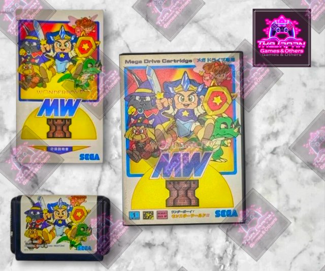 WONDER BOY V: MONSTER WORLD III - MEGADRIVE (JAP)