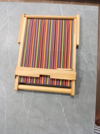 Atril de lectura madera y tela
