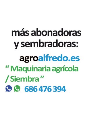 Abonadora pendular Vicon 600 Kilos.