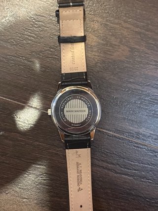 Reloj Mark Maddox Negro y Plateado