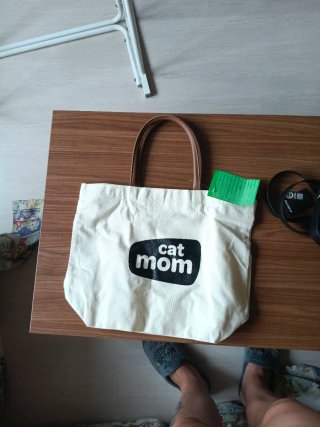 Bolsa Tote Cat Mom Grande