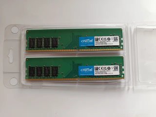Kit NUEVO Crucial 16GB (2x8GB) DDR4 2666MHz