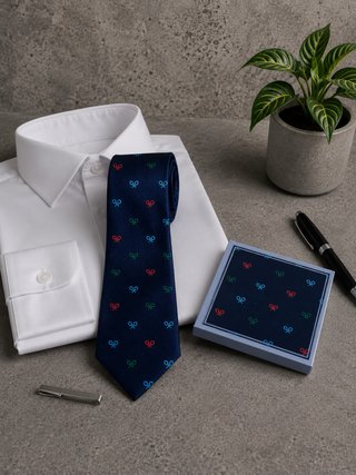 Corbata y pañuelo inspiracion Silbon