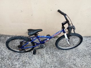 Bicicleta Decathlon 20 Azul
