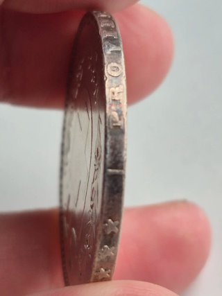 Suiza 5 Francos 1922 Plata Original