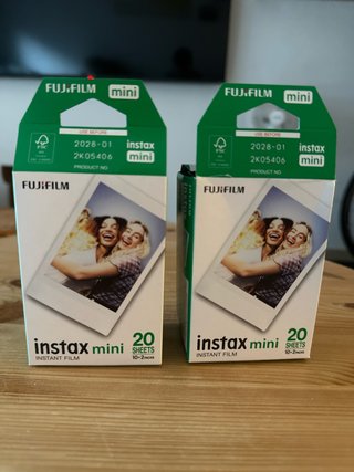 Papel Fotográfico Fujifilm Instax Mini 30 fotos