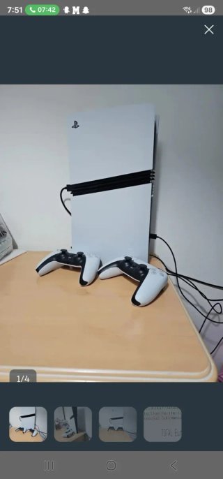 Consola Sony PS5 PRO Blanca