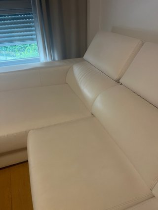 Sofá Chaise Longue 3 plazas blanco