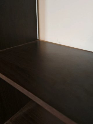 Estantería IKEA Kallax Negra/Marrón