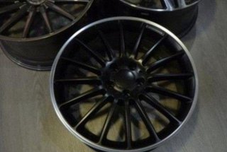 Llantas Mercedes C63 AMG W204 Negro Satinado