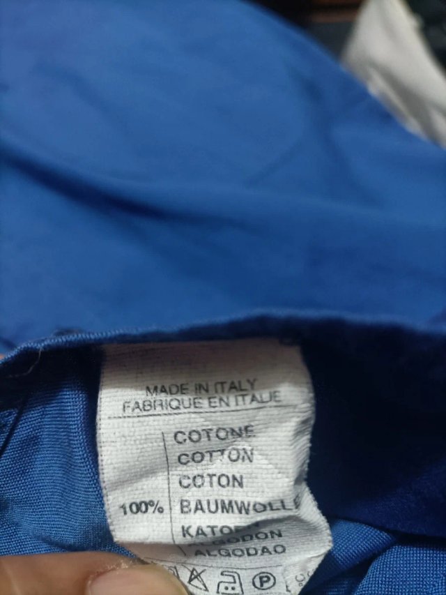 Camisa Valentino Azul Talla L