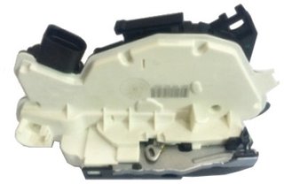 Cerradura Electrica Puerta Trasera IZQUIERDA O DERECHAda (Clavija Neegra 6 Pins) para Audi A1 2010 y A1 2015, Seat IBIZA IV 2008, Skoda FABIA II 2010 y Volkswagen AMAROK 2010, TIGUAN 2007 y TIGUAN...