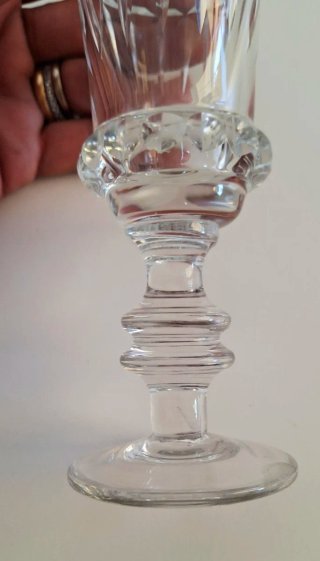 Set 5 Calici Cristallo Vintage