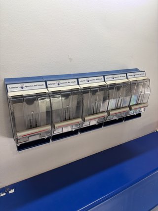 Dispensador Loterías y Apuestas del Estado
