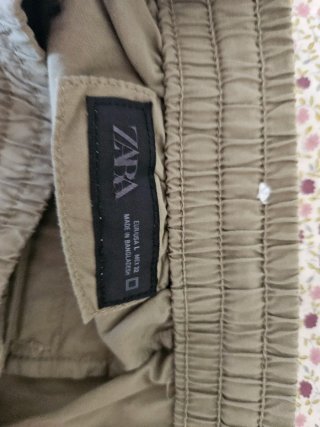 Pantalones Zara Talla L Verdes